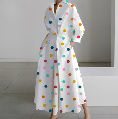 Agatha - Lang elegant kjole for kvinner