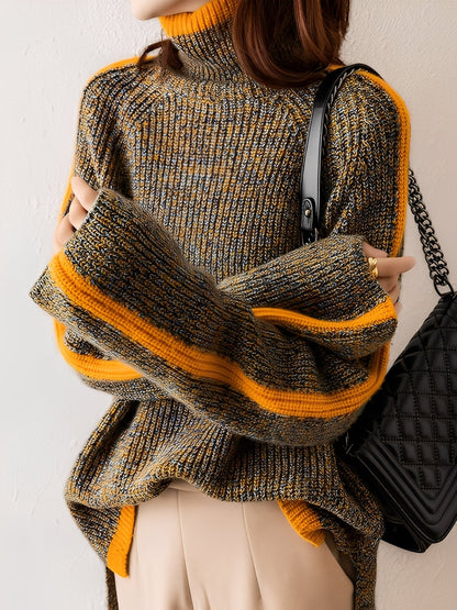 Suzanna - Moderne, løs strikket genser for damer