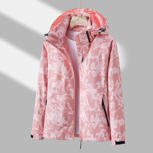 Palmer - Unisex-Regnjakke med Hette