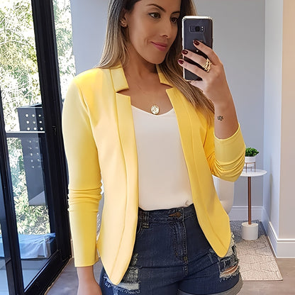 Marsha - Elegant blazer med slag for damer