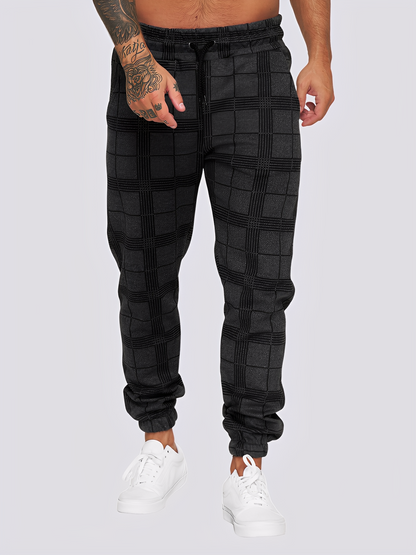 Jaeden - Stilfulle rutete bukser for herrer