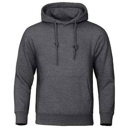 Kenton - Tilfeldig Fleece-Hettegenser for Herrer