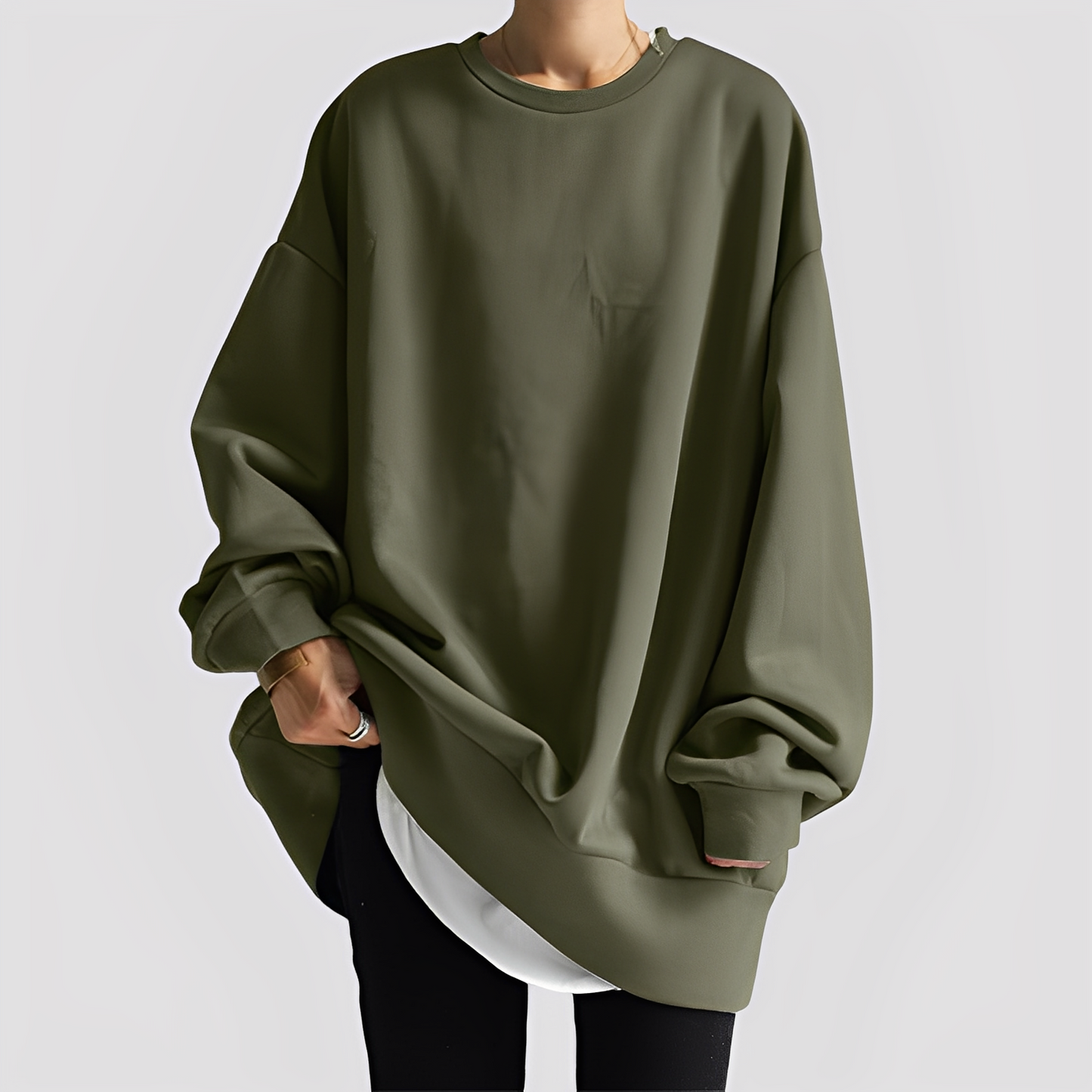 Estella - Moderne oversize-genser for damer