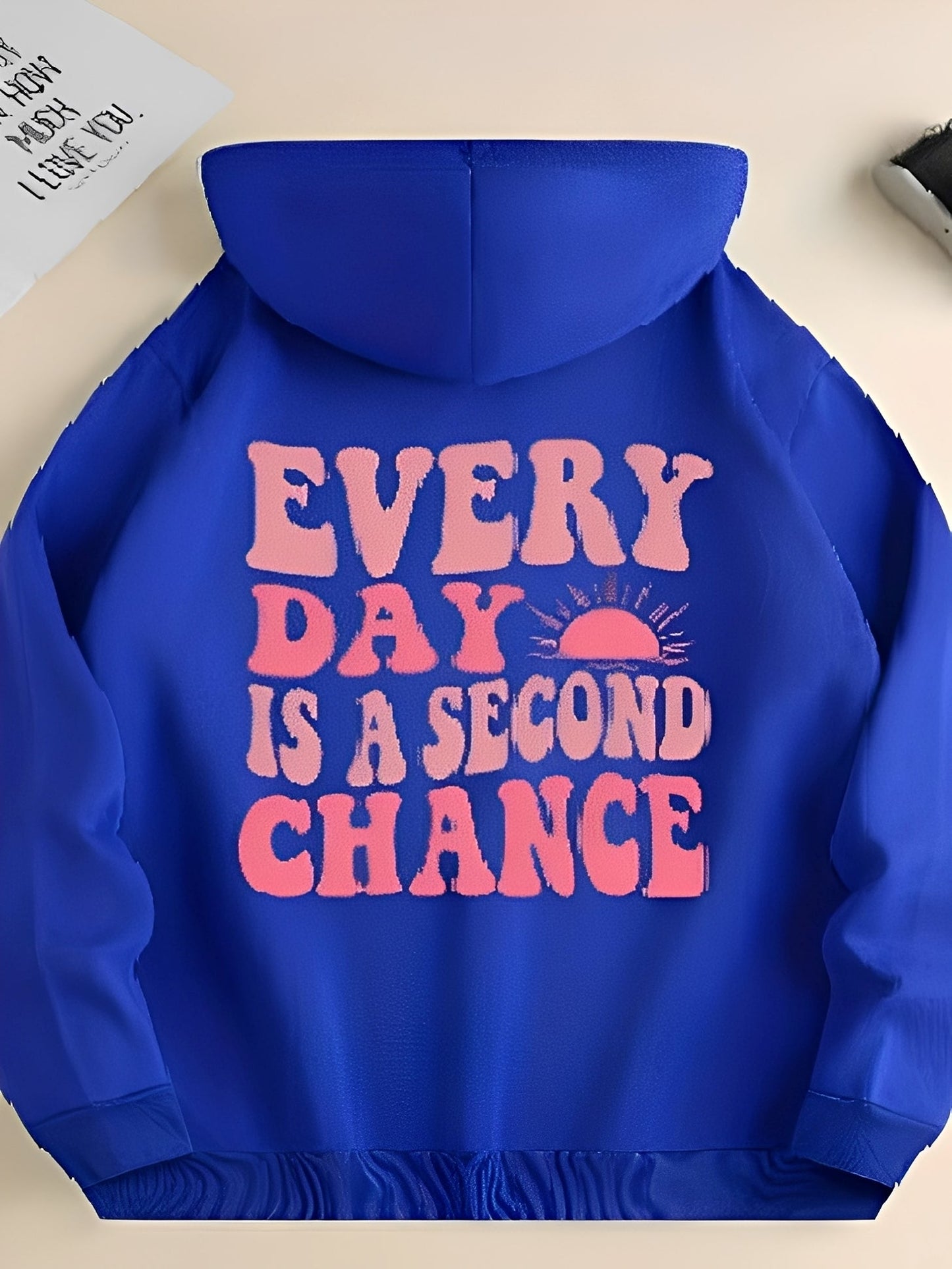 Daria – Trykt Bomull-Hoodie