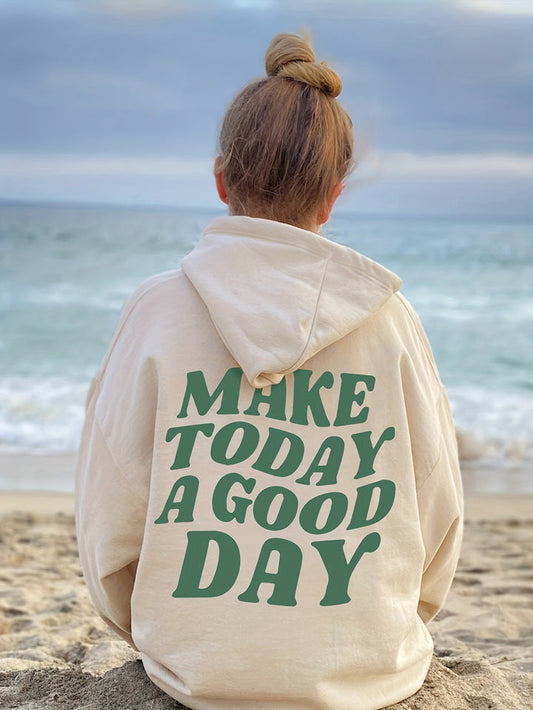Good Day! – Statement-hettegenser bomull