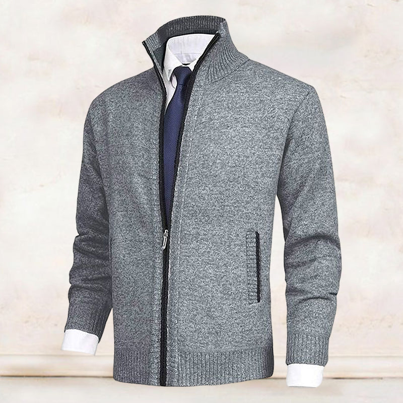 Saber – Cardigan med Ståkrage