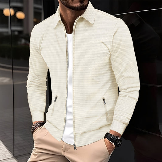 Norton - Moderne overgangsjakke med glidelås for herrer