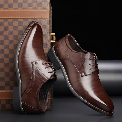 Beckham - Formelle Sko med Snøring i Brogue-Stil for Menn