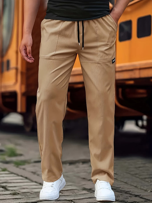 Esmund - Løse joggebukser med snor for menn