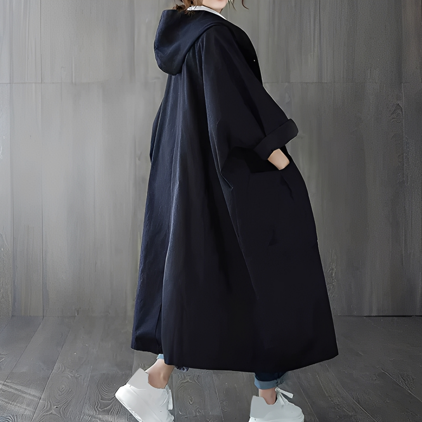 Dael - Oversize trenchcoat for kvinner