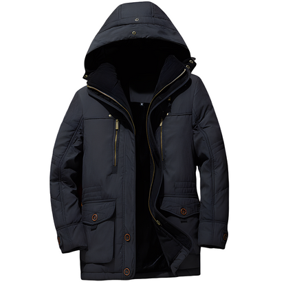 Bruce - Stilfulle hettejakke med varmt fôr for herrer
