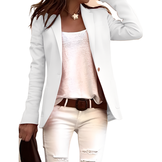 Heather - TIlfeldig blazer med revers for damer