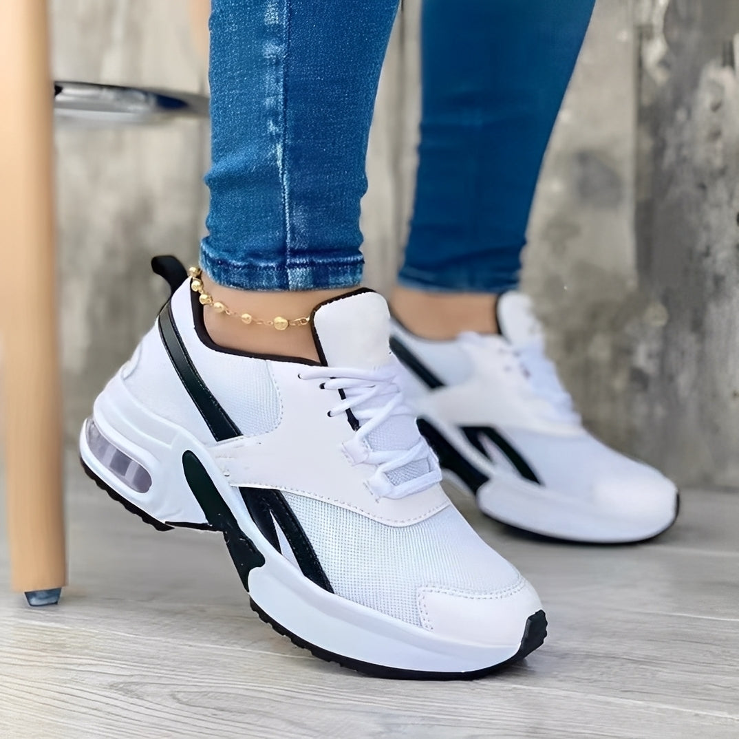 Michele - Tilsfeldige, ergonomiske sport-sneakers for damer