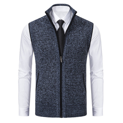 Samuel - Elegant vest med glidelås for herrer