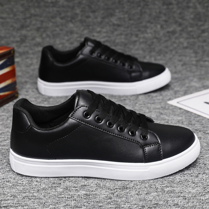 Nicholas - Tilsfeldige, enkle lersneakers for herrer