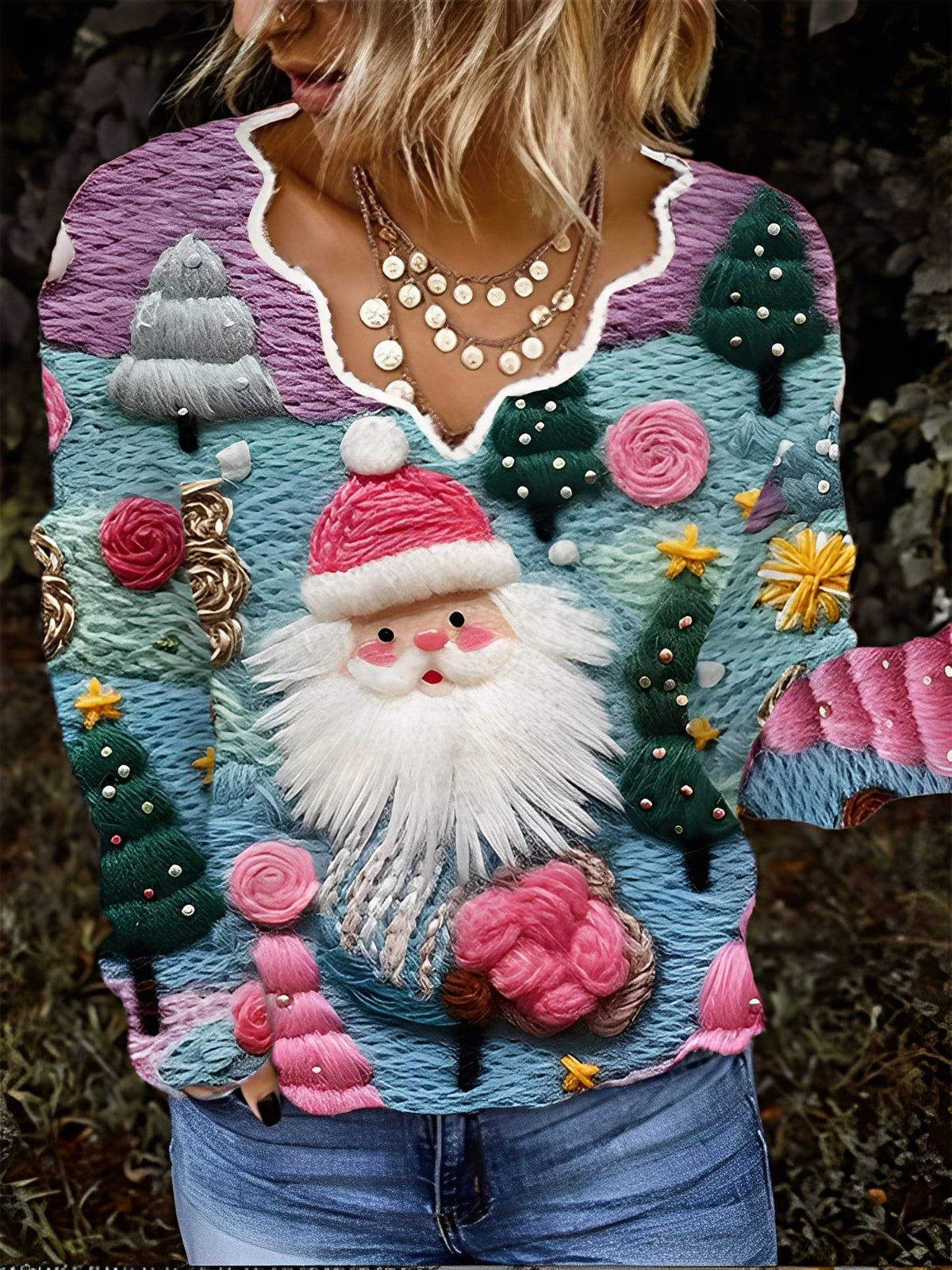 Esme - Langermet fleece for kvinner