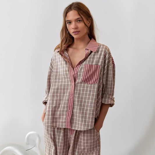 Elenora - Behagelig, uformelt todelt dame-pyjamas