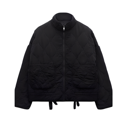 Honora - Klassisk, løs quiltet jakke for damer