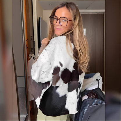 Sharmaine - Stilig jakke med trykk for damer