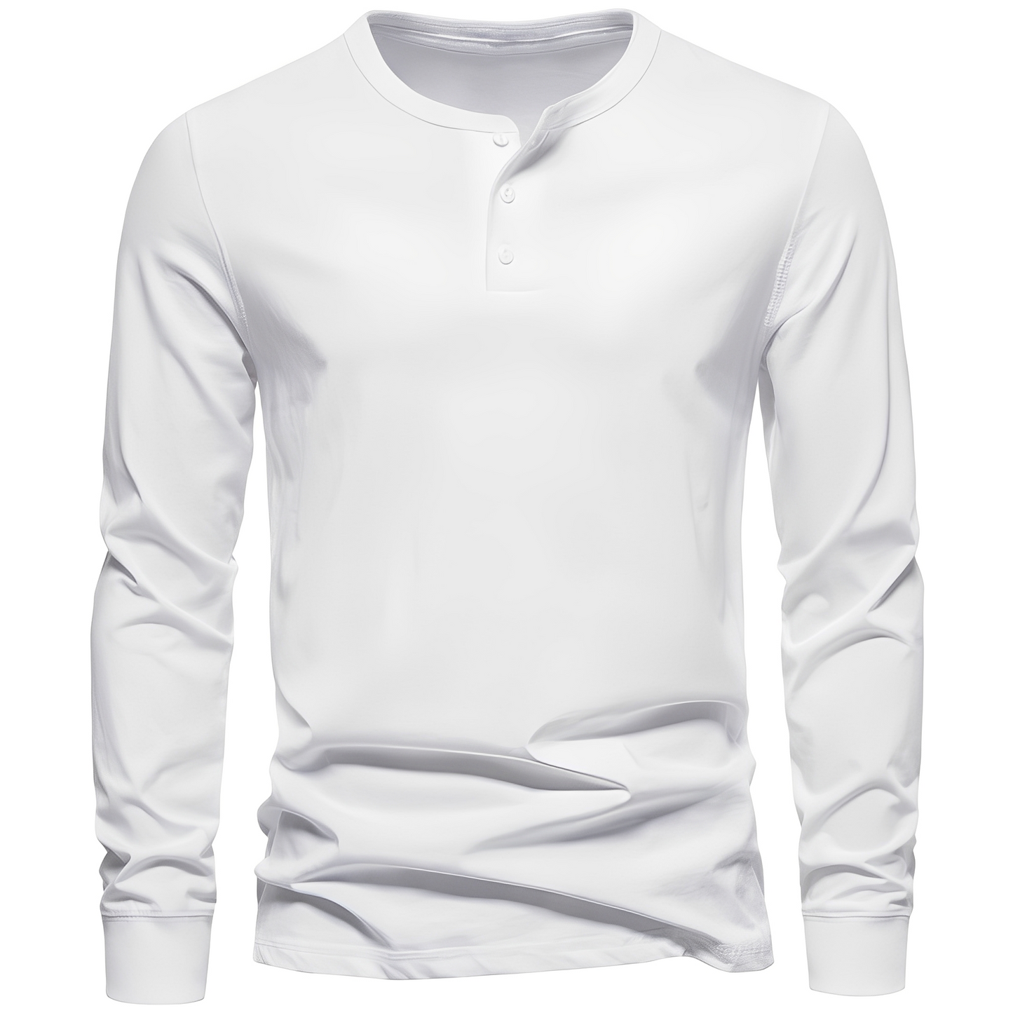 Nowell - Tilfeldig, mykt langermet skjorte for herrer