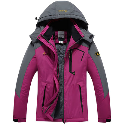 Heather - Stilfulle, med fleece-fôret vinterjakke for damer