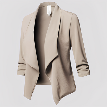 Jolie - Trendy Plissee-Blazer for Damer