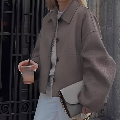 Patricia - Stilig jakke med løs revers for damer