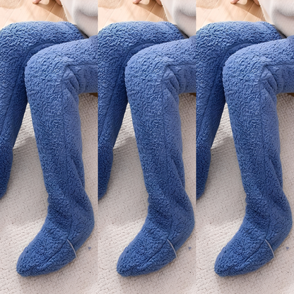 Camellia - Varme, overknee vintersokker for damer