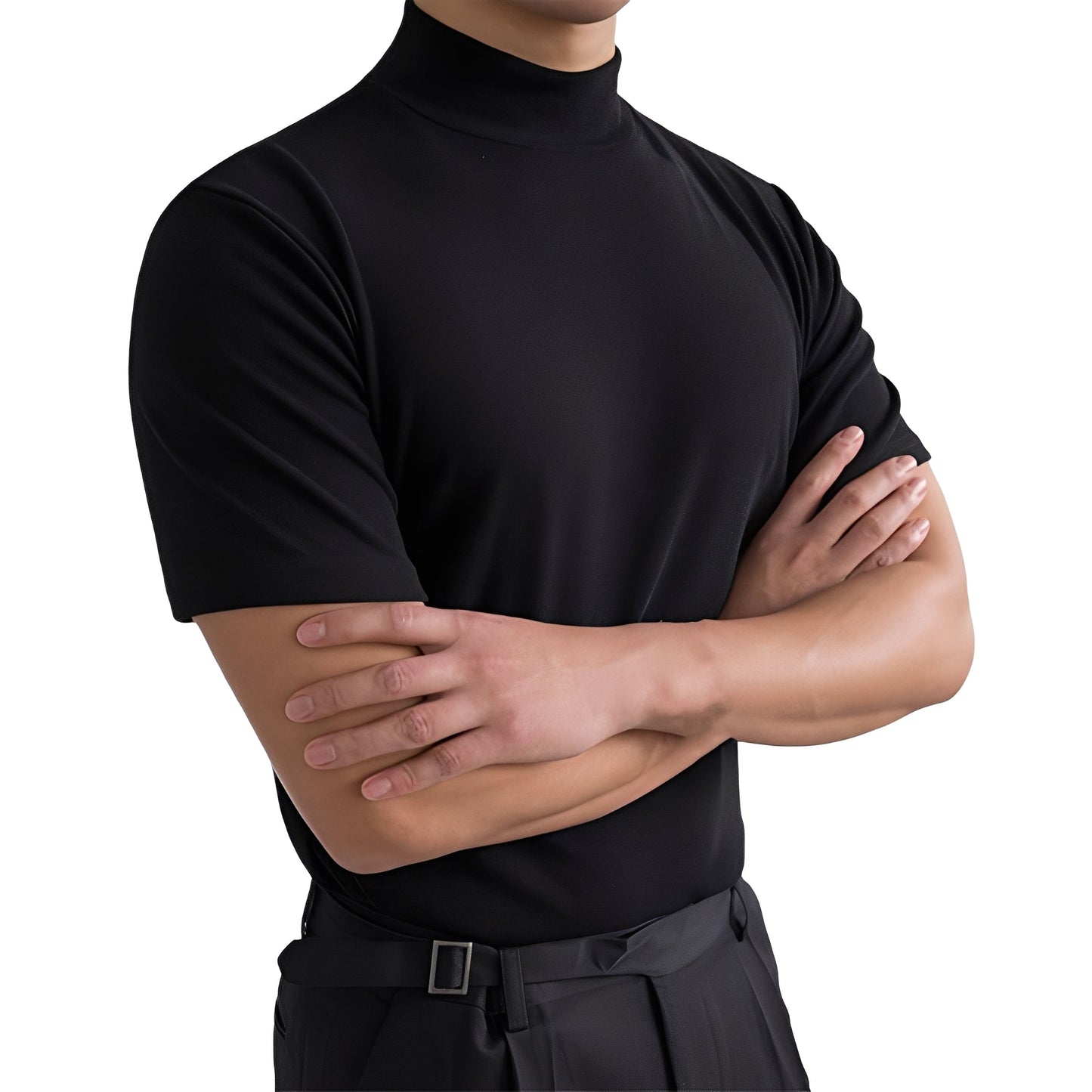 Barrett - Stilig skjorte med høy krage for herrer