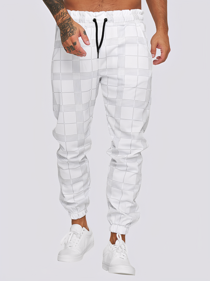 Jaeden - Stilfulle rutete bukser for herrer