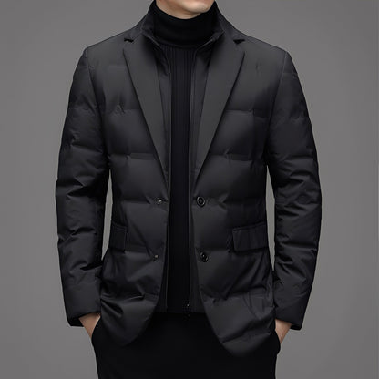 Darren - Tilsfeldig, elegant dunjakke for herrer