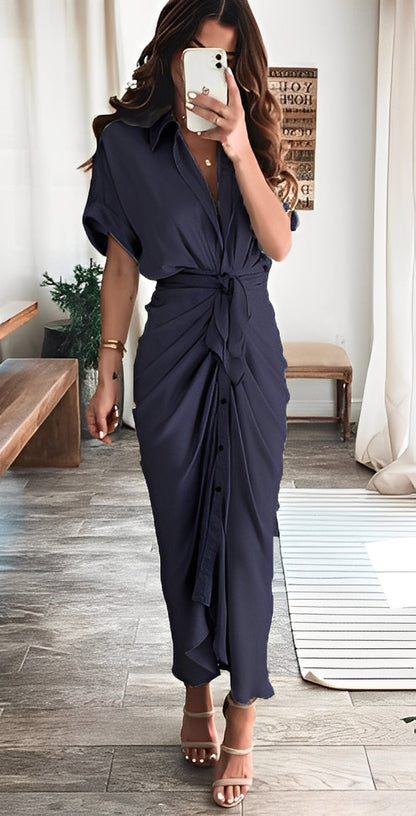 Antoinette - Lang elegant kjole for kvinner