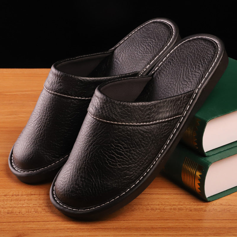 Benedict - TIlfeldige Lerslippers for Herrer