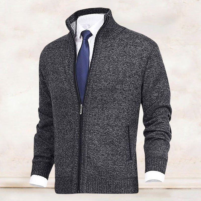 Saber – Cardigan med Ståkrage