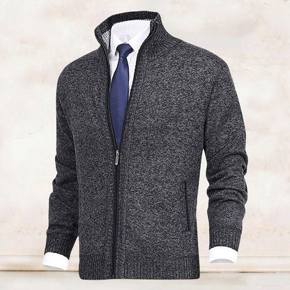 Saber – Cardigan med Ståkrage