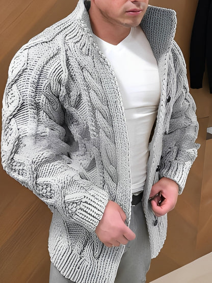 Donovan - Stilig, varm cardigan for herrer