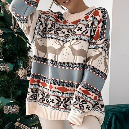 Rosemary - Stilig, varm julegenser for damer