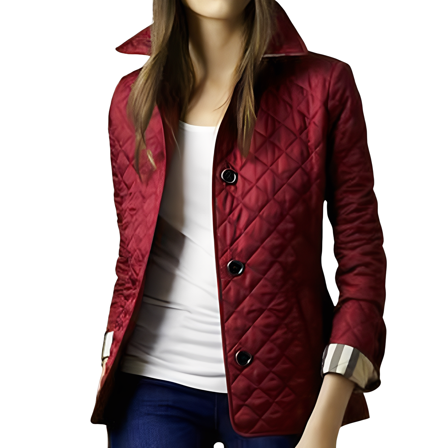 Astoria - Stilfull Slim-Fit-Jakke med Knapper for Herrer