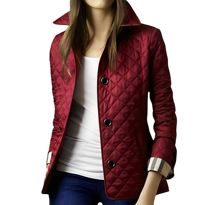 Astoria - Stilfull Slim-Fit-Jakke med Knapper for Herrer