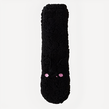 Judith - Stilfulle vinter-fløyel-bodysokker for damer