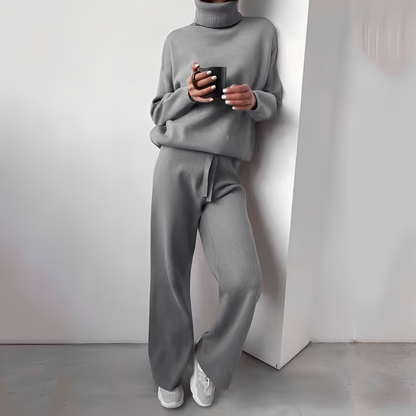 Kimberlee - Enkelt Rullekrage-Sett for Damer