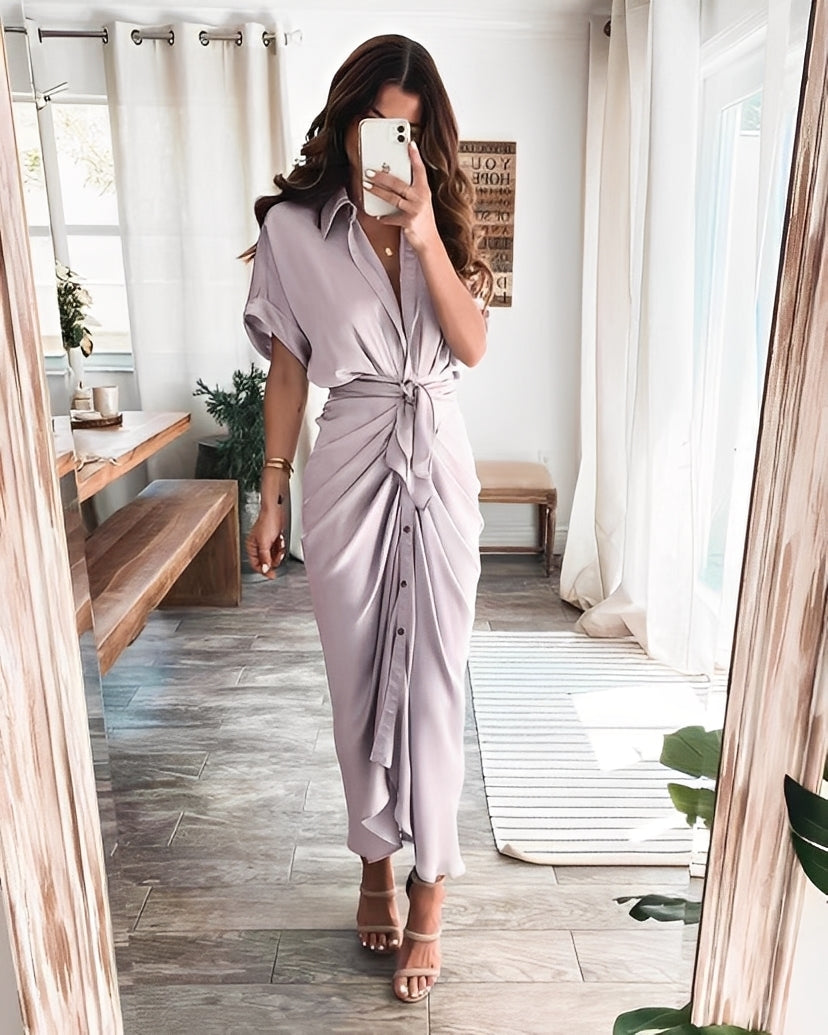 Antoinette - Lang elegant kjole for kvinner