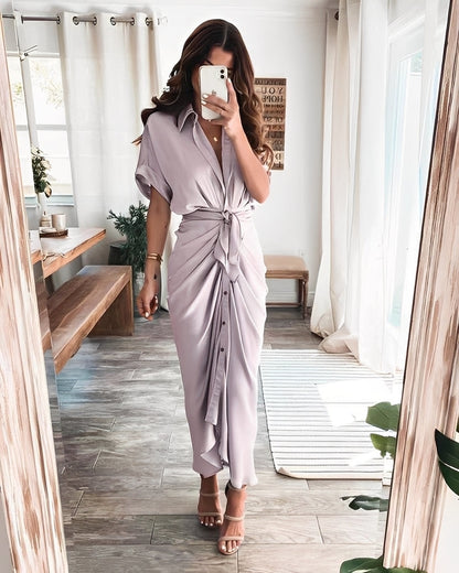 Antoinette - Lang elegant kjole for kvinner