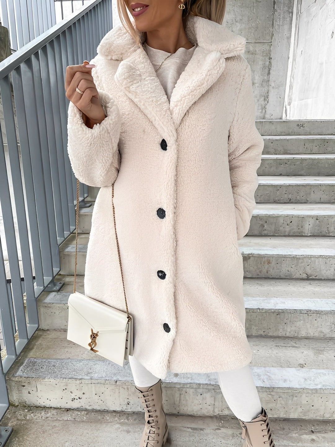 Susanne - Elegante, varme fleecejakke for damer