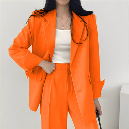 Alethea - Elegante sett med løs blazer og bukse for damer
