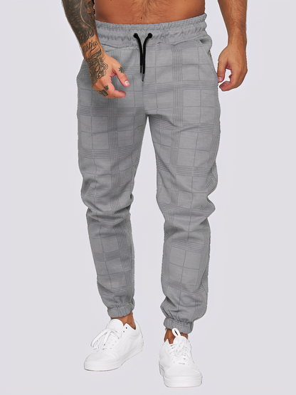 Jaeden - Stilfulle rutete bukser for herrer