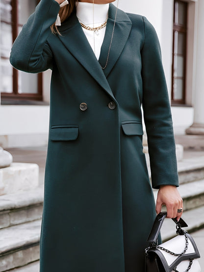 Moriah - Elegant, varm ullfrakk for damer