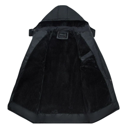 Hugo – Svart Vinterjakke for Herrer