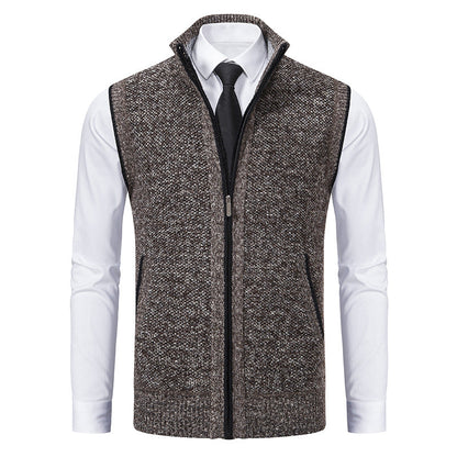Samuel - Elegant vest med glidelås for herrer