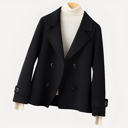 Sofia - Elegant kort kasjmirjakke for damer